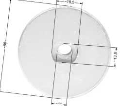 Adapter kosiarki Castel Garden PAN504 22.2mm RO50422