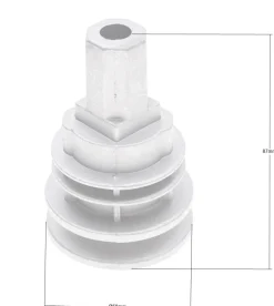 Adapter kosiarki Castel Garden T434 T484 484TR 484TRE 25.4mm RO50418