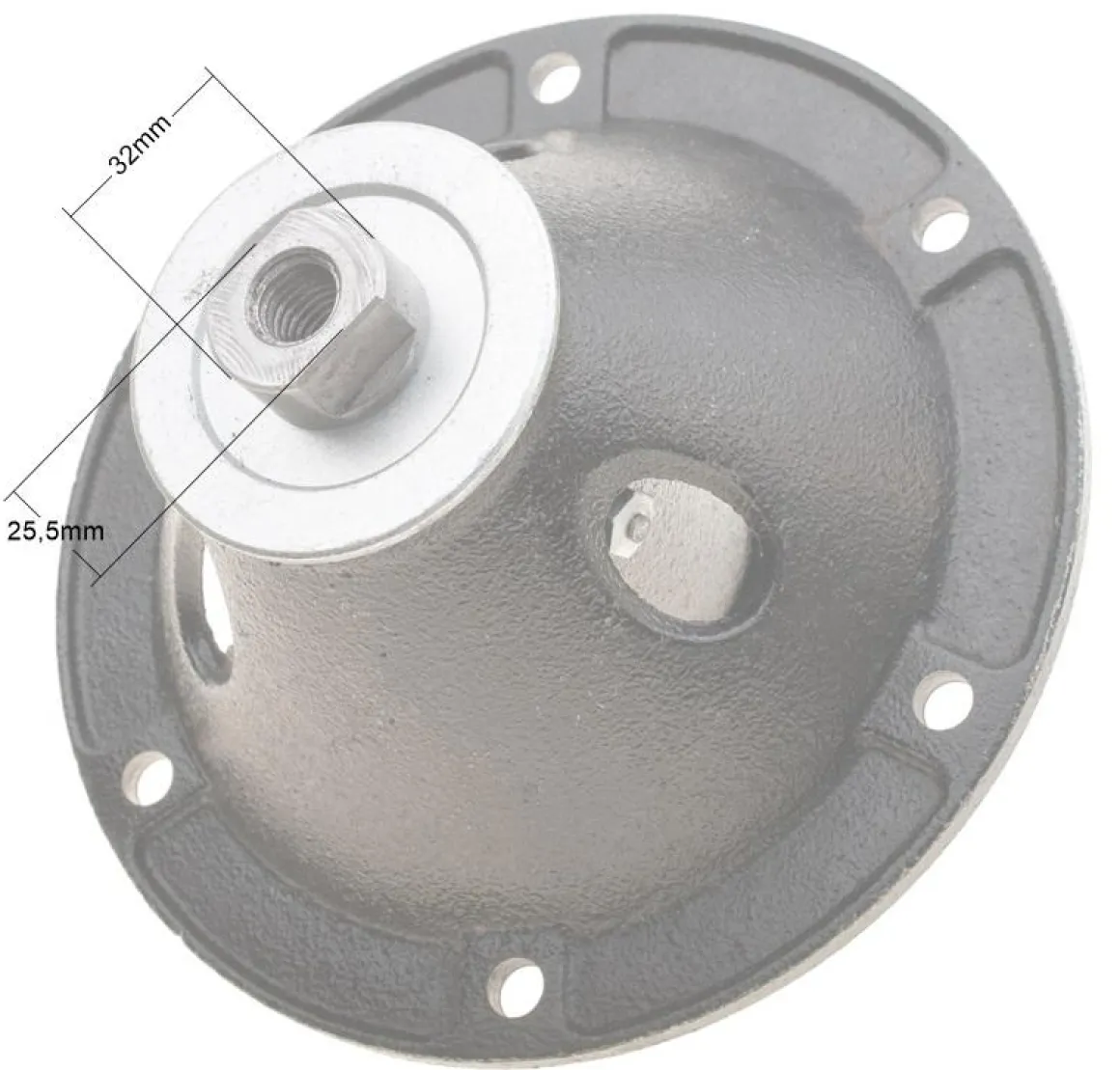 Adapter kosiarki Ferris kpl. IS2100 IS2600 F160Z F210Z CZĘŚĆ ORYGINALNA 5100993