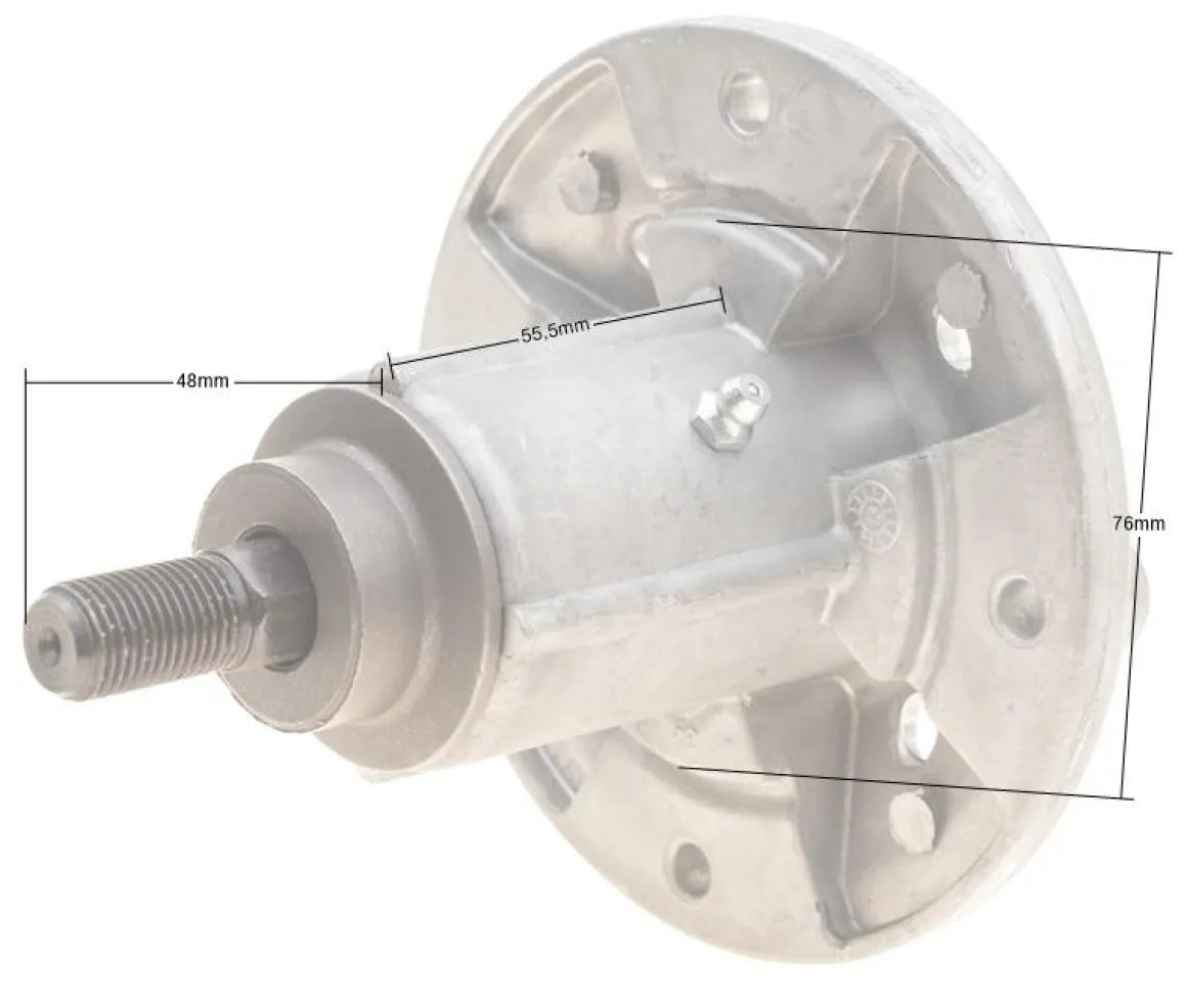 Adapter kosiarki John Deere LA150;LA175; G110;190C 54 cala gw7ram RO12495
