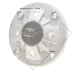 Adapter kosiarki John Deere LA150;LA175; G110;190C 54 cala gw7ram RO12495