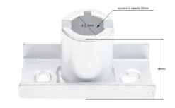 Adapter kosiarki NAC HYUNDAI URSUS wał 22.2mm NZ329