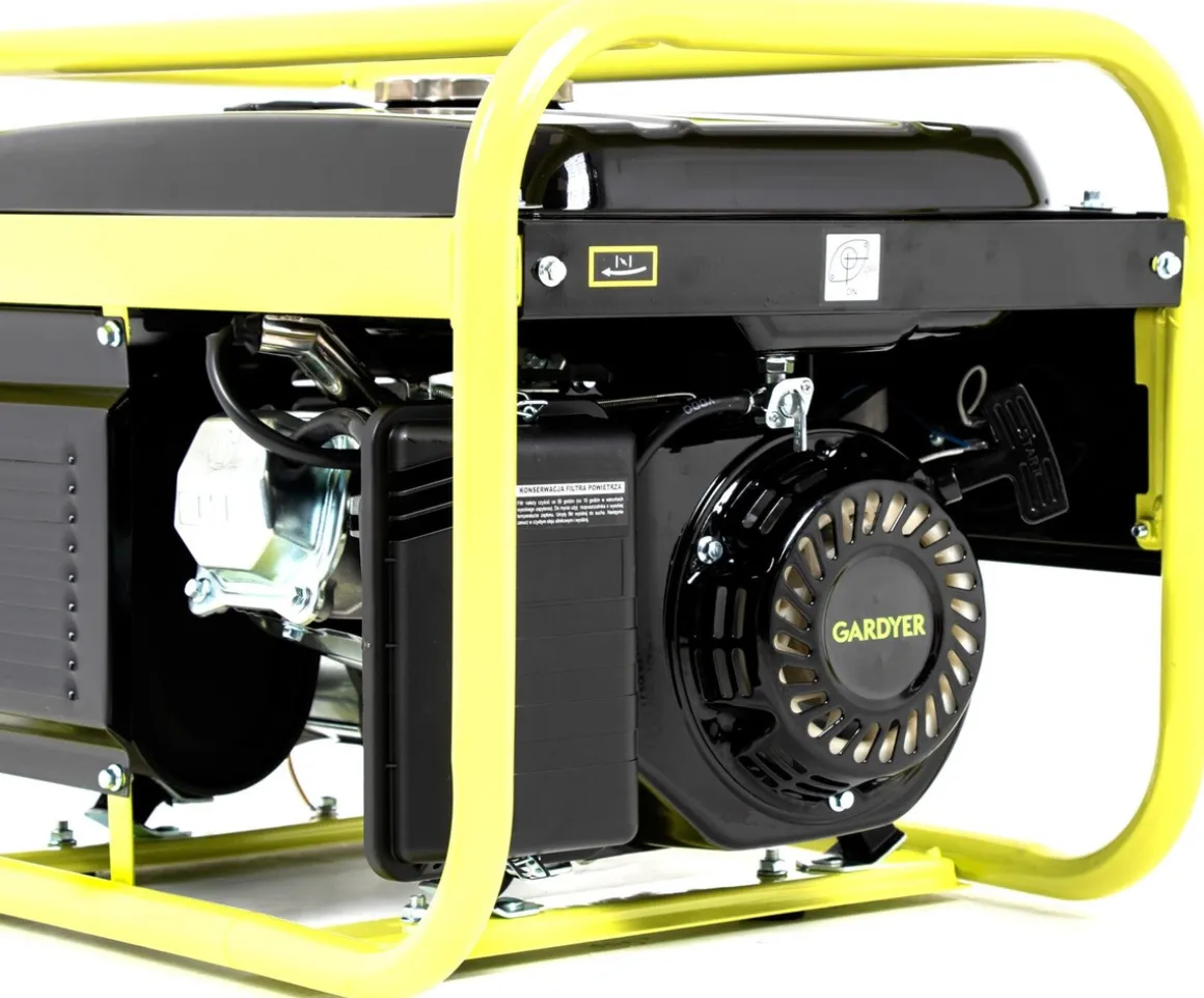 AGREGAT PRĄDOTWÓRCZY GENERATOR PRĄDU JEDNOFAZOWY GARDYER G3500 3.1 kW - OFICJALNY DYSTRYBUTOR - AUTORYZOWANY DEALER GARDYER