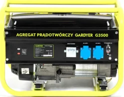 AGREGAT PRĄDOTWÓRCZY GENERATOR PRĄDU JEDNOFAZOWY GARDYER G3500 3.1 kW - OFICJALNY DYSTRYBUTOR - AUTORYZOWANY DEALER GARDYER