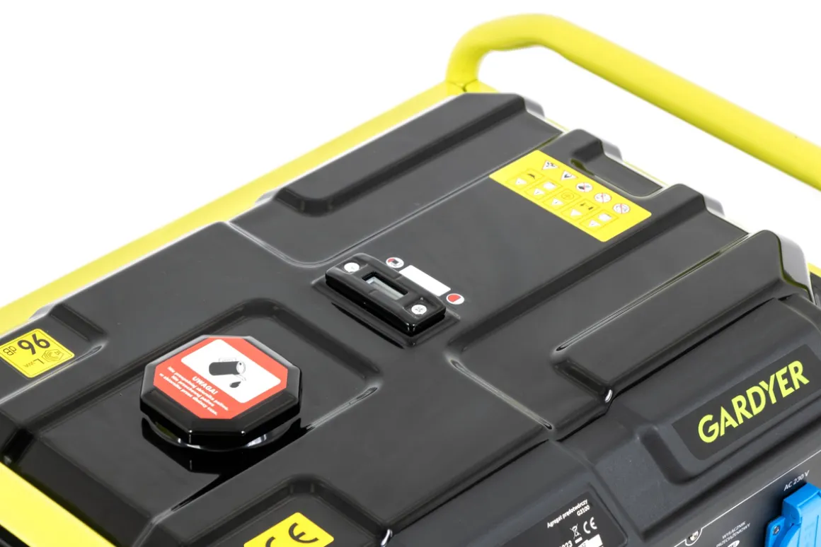 AGREGAT PRĄDOTWÓRCZY GENERATOR PRĄDU JEDNOFAZOWY GARDYER G3100 3kW - OFICJALNY DYSTRYBUTOR - AUTORYZOWANY DEALER GARDYER