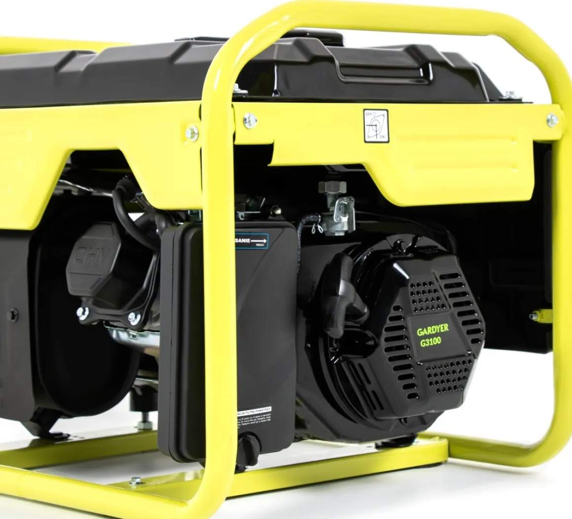 AGREGAT PRĄDOTWÓRCZY GENERATOR PRĄDU JEDNOFAZOWY GARDYER G3100 3kW - OFICJALNY DYSTRYBUTOR - AUTORYZOWANY DEALER GARDYER
