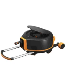 Automatyczny bęben z wężem FISKARS XL 1067548 z kółkami 20 m + 7 m, obrót 360°