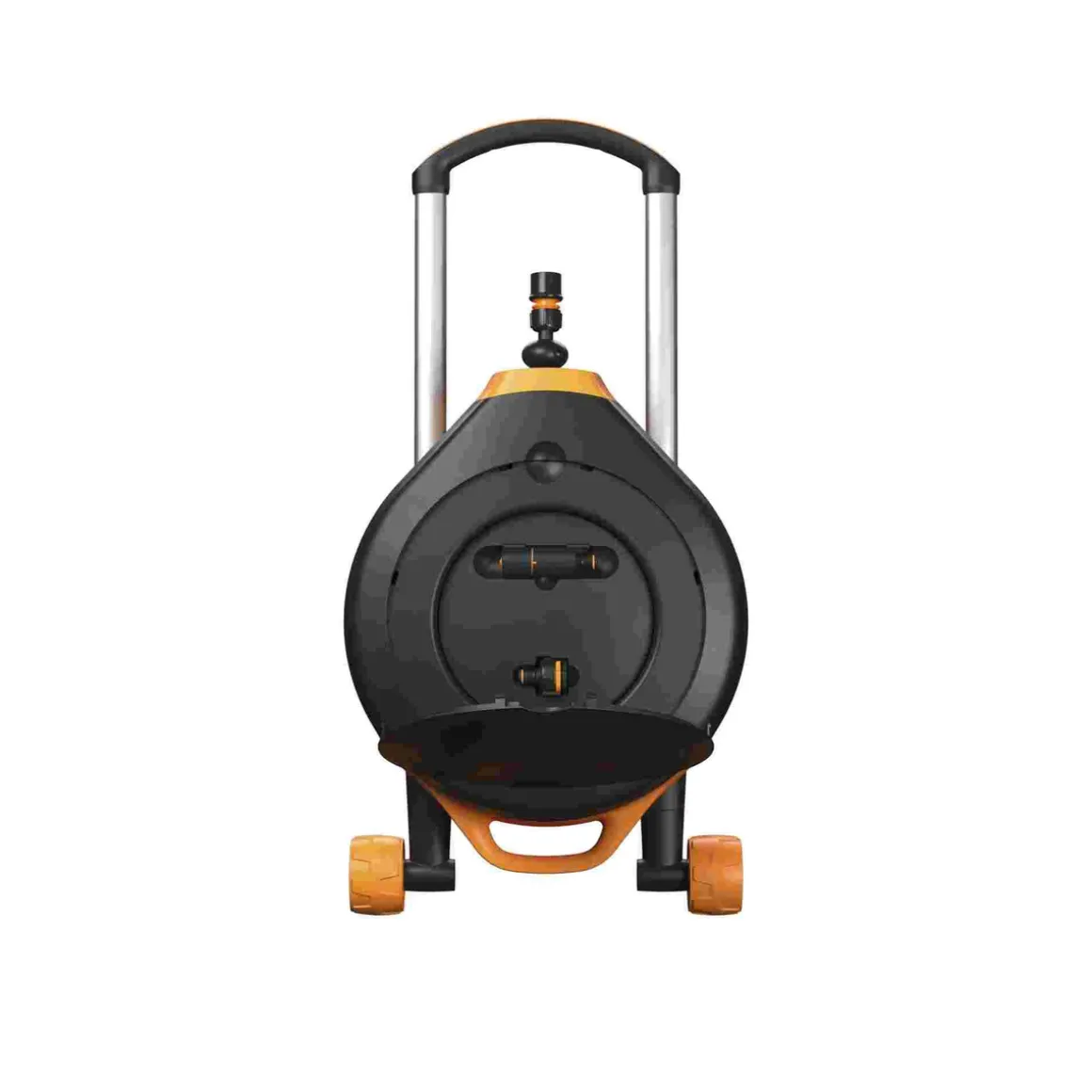 Automatyczny bęben z wężem FISKARS XL 1067548 z kółkami 20 m + 7 m, obrót 360°