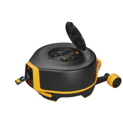 Automatyczny bęben z wężem ogrodowym XL na kółkach FISKARS 1025933 27m 360°