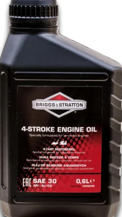 Briggs & Stratton SAE30 0,6L olej silnikowy 4T do kosiarek, traktorków, agregatów