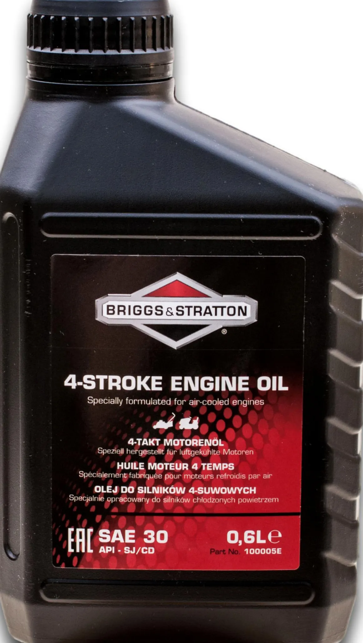 Briggs & Stratton SAE30 0,6L olej silnikowy 4T do kosiarek, traktorków, agregatów