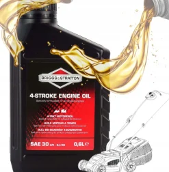 Briggs & Stratton SAE30 0,6L olej silnikowy 4T do kosiarek, traktorków, agregatów