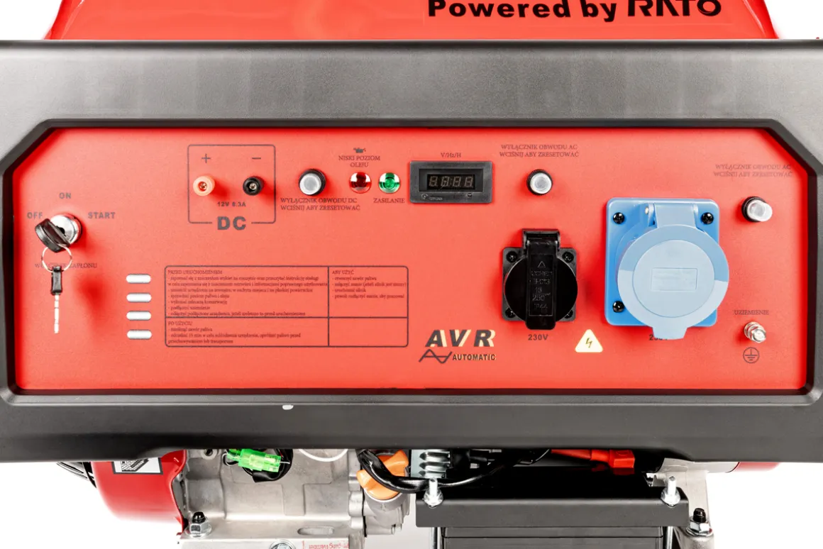 CEDRUS AG6E-1F AGREGAT PRĄDOTWÓRCZY GENERATOR 230V 6KW 6000W - EWIMAX - OFICJALNY DYSTRYBUTOR - AUTORYZOWANY DEALER CEDRUS