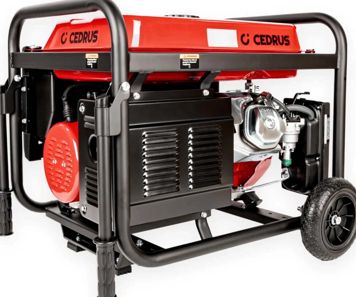 CEDRUS AG6E-1F AGREGAT PRĄDOTWÓRCZY GENERATOR 230V 6KW 6000W - EWIMAX - OFICJALNY DYSTRYBUTOR - AUTORYZOWANY DEALER CEDRUS