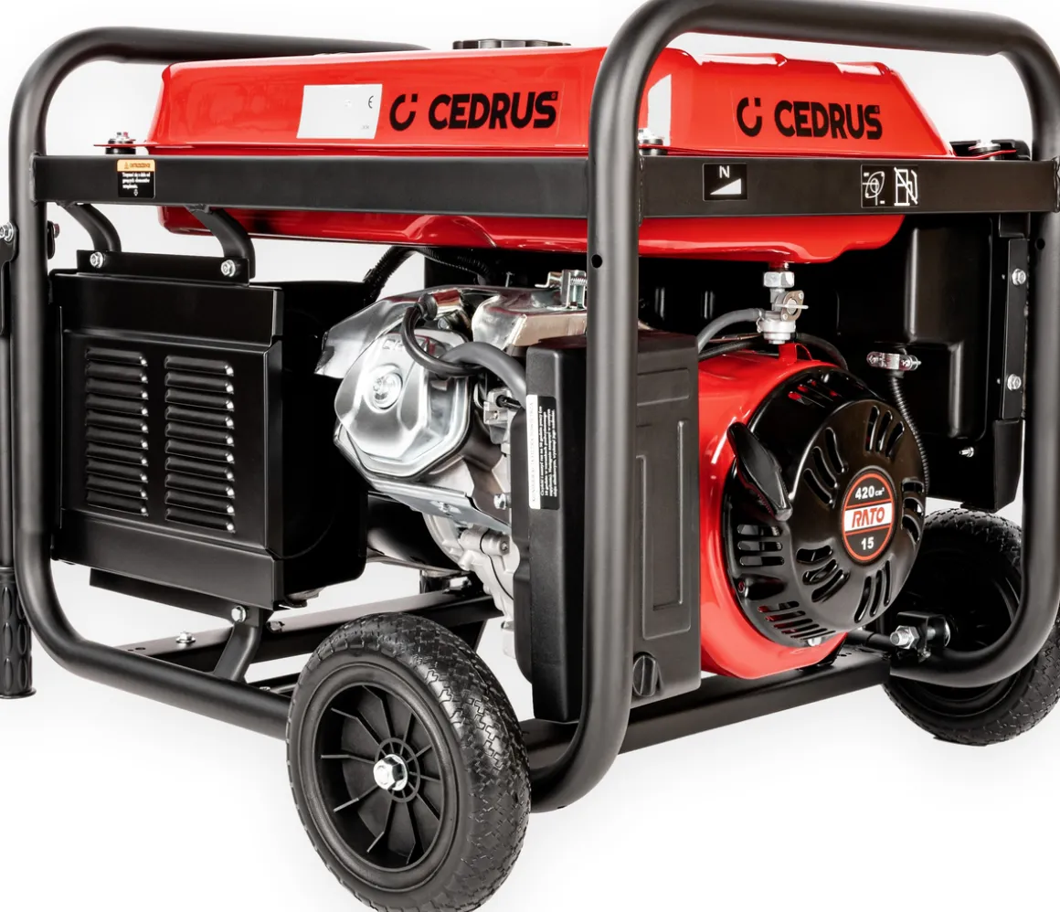 CEDRUS AG6E-1F AGREGAT PRĄDOTWÓRCZY GENERATOR 230V 6KW 6000W - EWIMAX - OFICJALNY DYSTRYBUTOR - AUTORYZOWANY DEALER CEDRUS