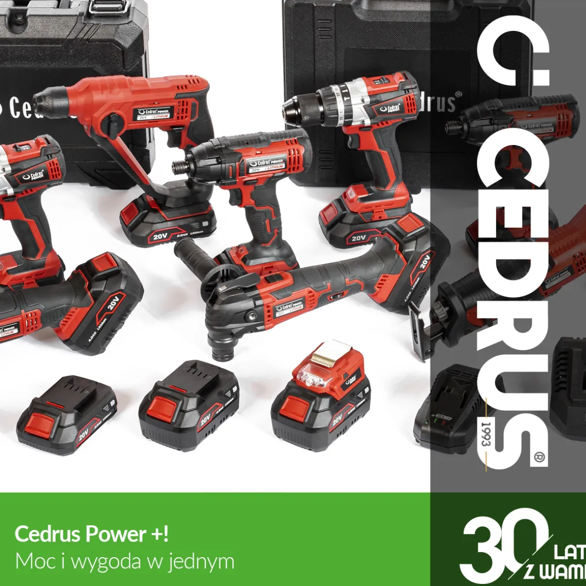 CEDRUS BC350LiX2 KOSA WYKASZARKA AKUMULATOROWA DO TRAWY CEDRUS CEDBC350LIX2 POWER+ 2x20V - OFICJALNY DYSTRYBUTOR - AUTORYZOWANY DEALER CEDRUS