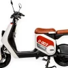 Cedrus by Luyuan C-GO-2W-ZQQ2 skuter elektryczny e-skuter motor akumulatorowy biały