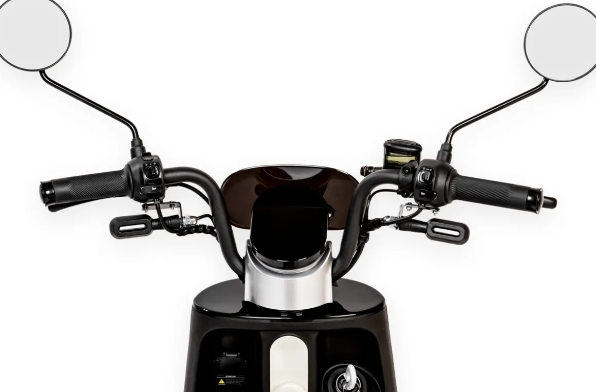 Cedrus by Luyuan C-GO-2W-ZQQ2 skuter elektryczny e-skuter motor akumulatorowy biały