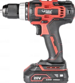 CEDRUS CEDD40LI-SET WKRĘTARKA AKUMULATOROWA 20 V WKRĘTARKO-WIARTARKA 2Ah Z BATERIĄ I ŁADOWARKĄ W WALIZCE EWIMAX- OFICJALNY DYSTRYBUTOR - AUTORYZOWANY DEALER CEDRUS