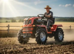 CEDRUS C-TUR 18B 4x4 TRAKTOR TRAKTOREK MINI ROLNICZY SPALINOWY WIELOFUNKCYJNY LONCIN LC192FD 18KM 4x4 - OFICJALNY DYSTRYBUTOR - AUTORYZOWANY DEALER CEDRUS