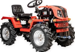 CEDRUS C-TUR 18D 4x4 TRAKTOR TRAKTOREK MINI ROLNICZY SPALINOWY WIELOFUNKCYJNY DIESEL KAMA 195FE 18KM 4x4 - OFICJALNY DYSTRYBUTOR - AUTORYZOWANY DEALER CEDRUS