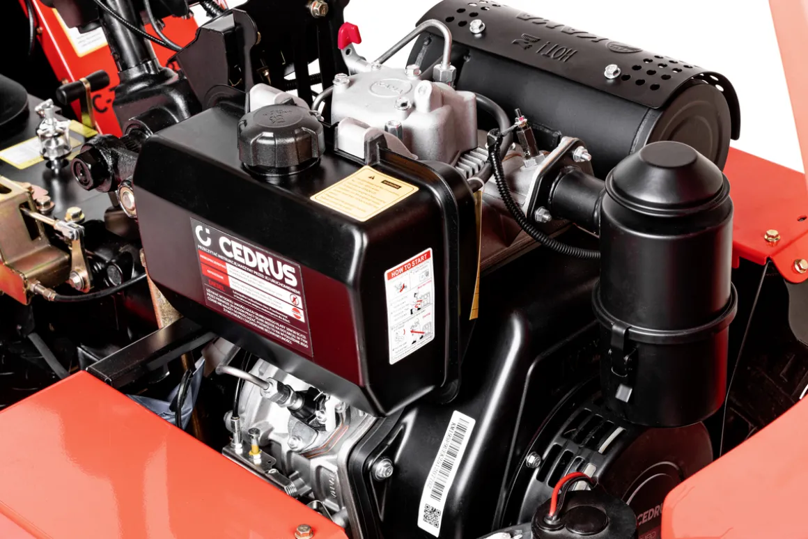 CEDRUS C-TUR 18D 4x4 TRAKTOR TRAKTOREK MINI ROLNICZY SPALINOWY WIELOFUNKCYJNY DIESEL KAMA 195FE 18KM 4x4 - OFICJALNY DYSTRYBUTOR - AUTORYZOWANY DEALER CEDRUS