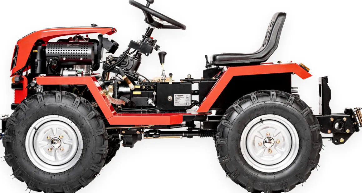 CEDRUS C-TUR 18D 4x4 TRAKTOR TRAKTOREK MINI ROLNICZY SPALINOWY WIELOFUNKCYJNY DIESEL KAMA 195FE 18KM 4x4 - OFICJALNY DYSTRYBUTOR - AUTORYZOWANY DEALER CEDRUS