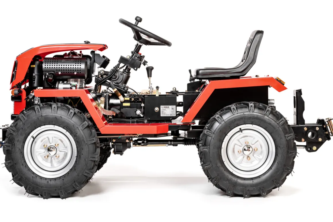 CEDRUS C-TUR 18D 4x4 TRAKTOR TRAKTOREK MINI ROLNICZY SPALINOWY WIELOFUNKCYJNY DIESEL KAMA 195FE 18KM 4x4 - OFICJALNY DYSTRYBUTOR - AUTORYZOWANY DEALER CEDRUS