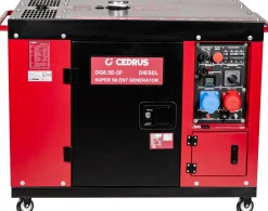 CEDRUS DG8.5E-3F AGREGAT GENERATOR PRĄDOTWÓRCZY 8.5kW / 18 KM 230/400V AVR WERSJA WYCISZONA SILENT CEDRUS 8.5 kW KD1100F DIESEL