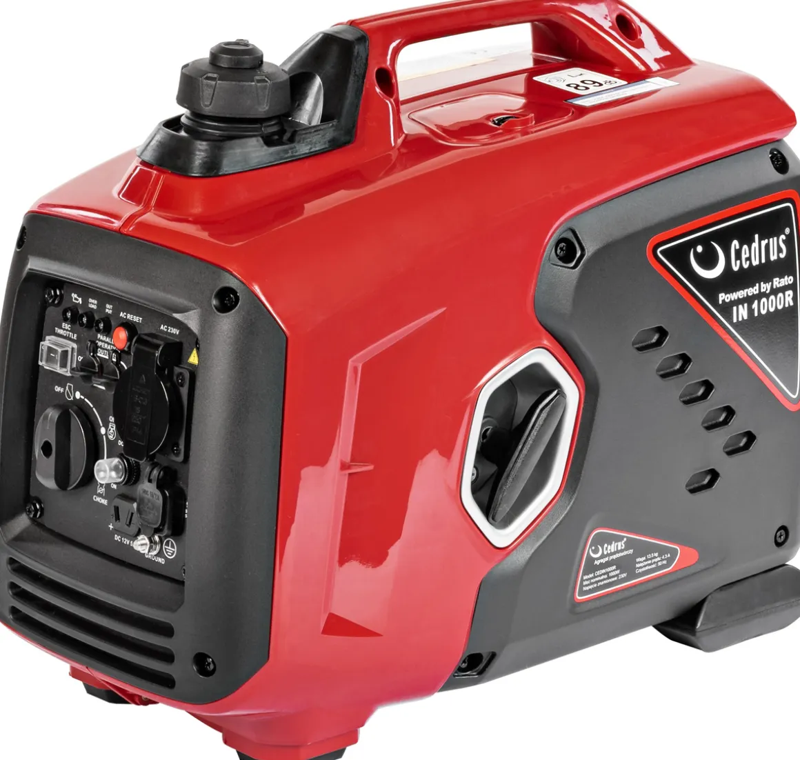CEDRUS IN1000R AGREGAT GENERATOR INWERTOROWY PRĄDOTWÓRCZY INWERTEROWY WALIZKOWY 230V 1000W EWIMAX - OFICJALNY DYSTRYBUTOR - AUTORYZOWANY DEALER CEDRUS