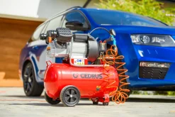 CEDRUS KM50-2T SPRĘŻARKA TŁOKOWA KOMPRESOR TŁOKOWY OLEJOWY 50L - EWIMAX - OFICJALNY DYSTRYBUTOR - AUTORYZOWANY DEALER CEDRUS