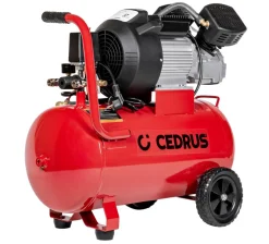 CEDRUS KM50-2T SPRĘŻARKA TŁOKOWA KOMPRESOR TŁOKOWY OLEJOWY 50L - EWIMAX - OFICJALNY DYSTRYBUTOR - AUTORYZOWANY DEALER CEDRUS