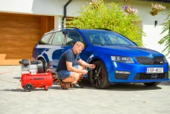 CEDRUS KM50-2T SPRĘŻARKA TŁOKOWA KOMPRESOR TŁOKOWY OLEJOWY 50L - EWIMAX - OFICJALNY DYSTRYBUTOR - AUTORYZOWANY DEALER CEDRUS