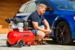 CEDRUS KM50-2T SPRĘŻARKA TŁOKOWA KOMPRESOR TŁOKOWY OLEJOWY 50L - EWIMAX - OFICJALNY DYSTRYBUTOR - AUTORYZOWANY DEALER CEDRUS