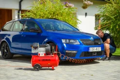 CEDRUS KM50-2T SPRĘŻARKA TŁOKOWA KOMPRESOR TŁOKOWY OLEJOWY 50L - EWIMAX - OFICJALNY DYSTRYBUTOR - AUTORYZOWANY DEALER CEDRUS