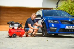 CEDRUS KM50-2T SPRĘŻARKA TŁOKOWA KOMPRESOR TŁOKOWY OLEJOWY 50L - EWIMAX - OFICJALNY DYSTRYBUTOR - AUTORYZOWANY DEALER CEDRUS