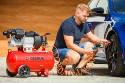 CEDRUS KM50-2T SPRĘŻARKA TŁOKOWA KOMPRESOR TŁOKOWY OLEJOWY 50L - EWIMAX - OFICJALNY DYSTRYBUTOR - AUTORYZOWANY DEALER CEDRUS