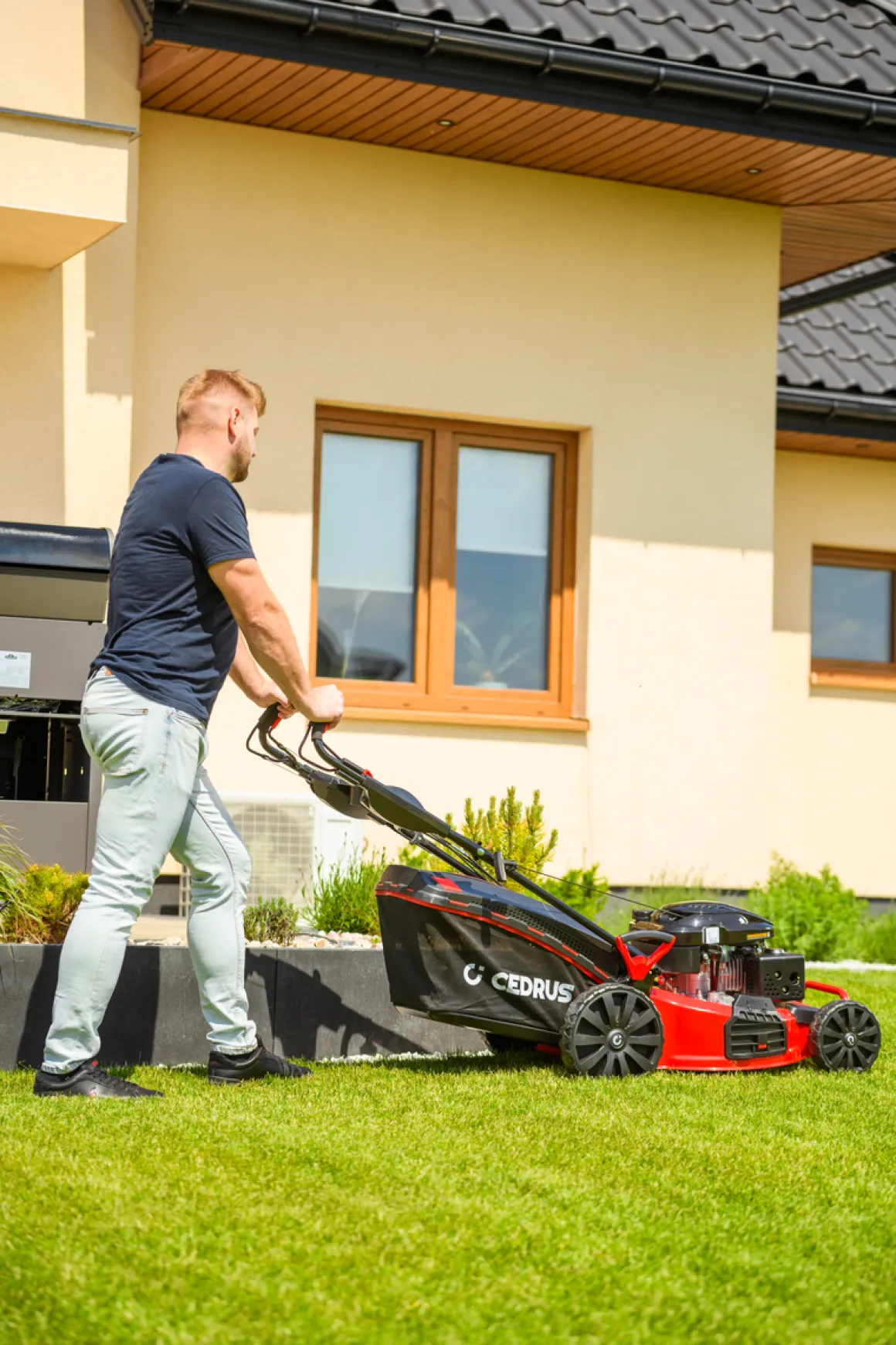 CEDRUS KS53S-L KOSIARKA SPALINOWA DO TRAWY Z NAPĘDEM LONCIN LC1P70FC 53cm / 6,5 KM - EWIMAX - OFICJALNY DYSTRYBUTOR - AUTORYZOWANY DEALER CEDRUS