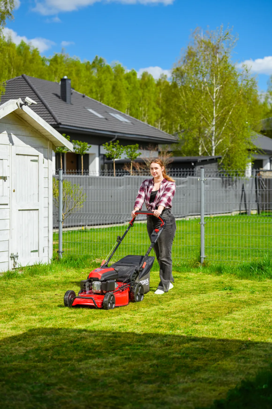 CEDRUS LP53S Premium KOSIARKA SPALINOWA DO TRAWY Z NAPĘDEM 53cm / 5,7 KM CEDLP53S - EWIMAX - OFICJALNY DYSTRYBUTOR - AUTORYZOWANY DEALER CEDRUS