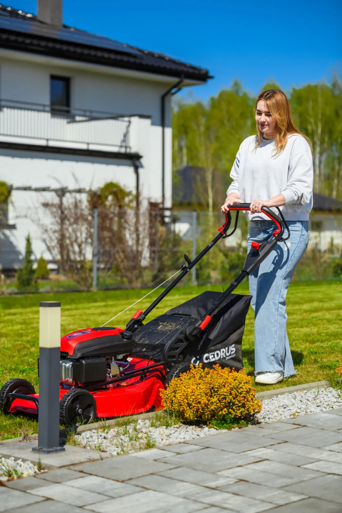 CEDRUS LP53S Premium KOSIARKA SPALINOWA DO TRAWY Z NAPĘDEM 53cm / 5,7 KM CEDLP53S - EWIMAX - OFICJALNY DYSTRYBUTOR - AUTORYZOWANY DEALER CEDRUS