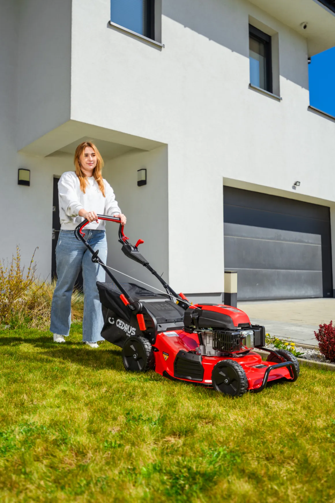 CEDRUS LP53S Premium KOSIARKA SPALINOWA DO TRAWY Z NAPĘDEM 53cm / 5,7 KM CEDLP53S - EWIMAX - OFICJALNY DYSTRYBUTOR - AUTORYZOWANY DEALER CEDRUS