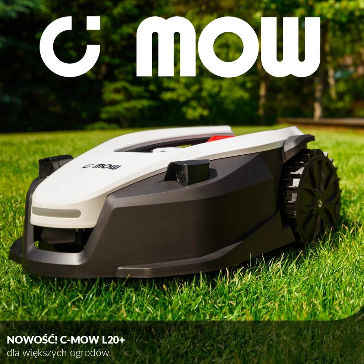 CEDRUS L20 ROBOT KOSZĄCY KOSIARKA AUTOMATYCZNA DO TRAWY 2000m2 C-MOW - OFICJALNY DYSTRYBUTOR - AUTORYZOWANY DEALER CEDRUS