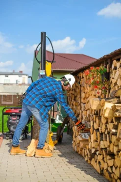 CEDRUS LS10 ŁUPARKA DO DREWNA HYDRAULICZNA ELEKTRYCZNA CEDRUS CEDLS10V PIONOWA RĘBAK NACISK 22 TONY - EWIMAX - OFICJALNY DYSTRYBUTOR - AUTORYZOWANY DEALER CEDRUS