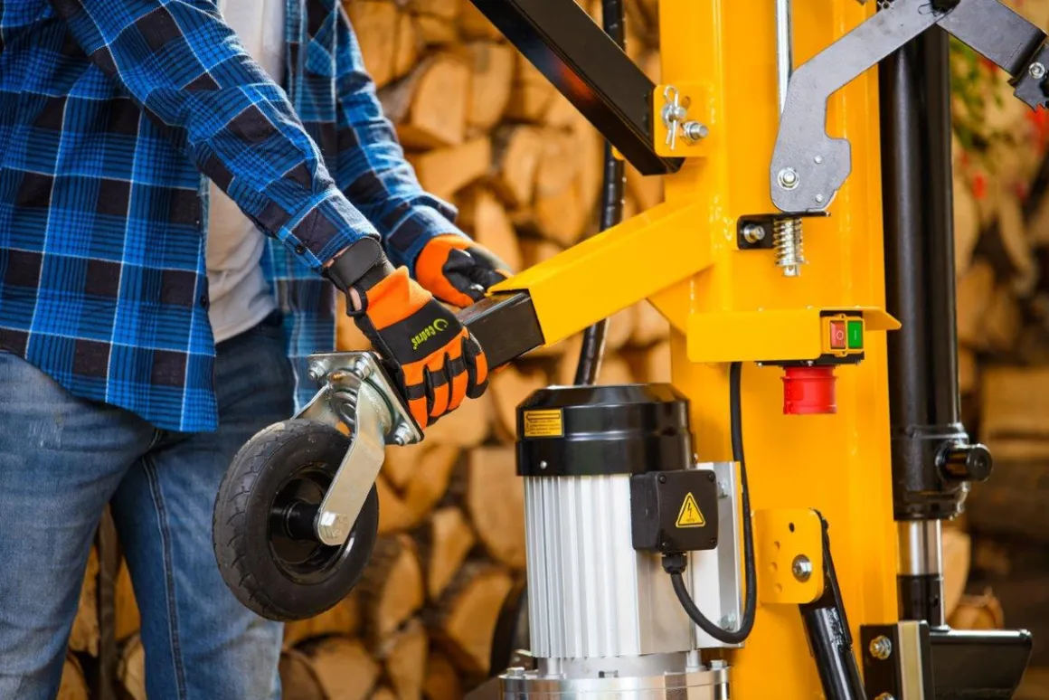 CEDRUS LS10 ŁUPARKA DO DREWNA HYDRAULICZNA ELEKTRYCZNA CEDRUS CEDLS10V PIONOWA RĘBAK NACISK 22 TONY - EWIMAX - OFICJALNY DYSTRYBUTOR - AUTORYZOWANY DEALER CEDRUS