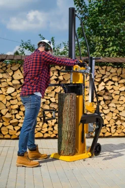 CEDRUS LS08 ŁUPARKA DO DREWNA HYDRAULICZNA ELEKTRYCZNA CEDRUS LS08V PIONOWA RĘBAK NACISK 11 TON CEDLS08V - EWIMAX - OFICJALNY DYSTRYBUTOR - AUTORYZOWANY DEALER CEDRUS