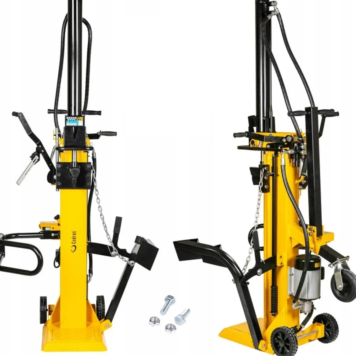CEDRUS LS08 ŁUPARKA DO DREWNA HYDRAULICZNA ELEKTRYCZNA CEDRUS LS08V PIONOWA RĘBAK NACISK 11 TON CEDLS08V - EWIMAX - OFICJALNY DYSTRYBUTOR - AUTORYZOWANY DEALER CEDRUS
