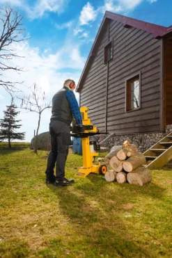 CEDRUS LS06 ŁUPARKA DO DREWNA HYDRAULICZNA ELEKTRYCZNA CEDRUS LS06V PIONOWA RĘBAK NACISK 7 TON CEDLS06V - EWIMAX - OFICJALNY DYSTRYBUTOR - AUTORYZOWANY DEALER CEDRUS