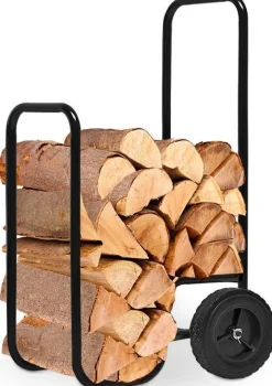 CEDRUS LS16 WÓZEK STOJAK TACZKA KOSZ NA KOŁACH TRANSPORTER DO PRZEWOŻENIA DREWNA KOMINKOWEGO NA OPAŁ DREWNO CEDRLS16 - EWIMAX - OFICJALNY DYSTRYBUTOR - AUTORYZOWANY DEALER CEDRUS