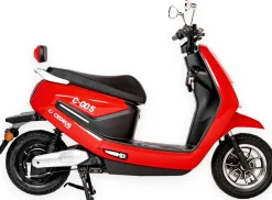 Cedrus Luyuan C-GO-5R-MB5 skuter elektryczny akumulatorowy motorower czerwony