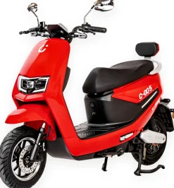 Cedrus Luyuan C-GO-5R-MB5 skuter elektryczny akumulatorowy motorower czerwony